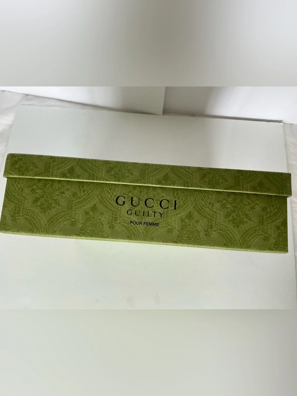 Gucci Empty Olive Green Beauty Presentation Gift Box